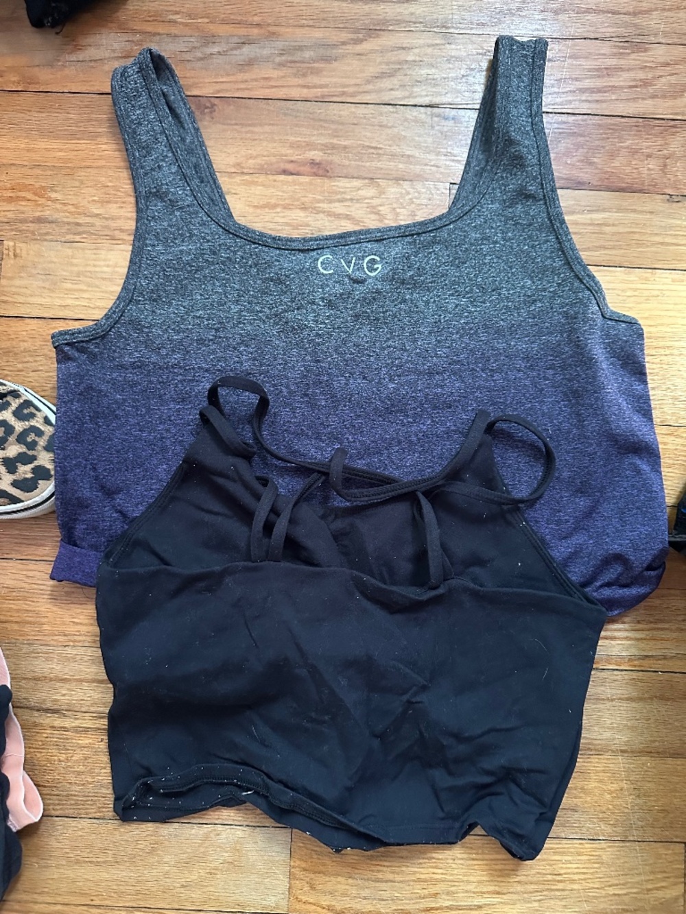 Cropped tanks